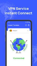 Instant : VPN&Translate Captura de pantalla 1