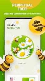 Spring VPN : Fast&Guard Captura de tela 0