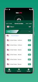 USA VPN - Safer VPN Captura de pantalla 3