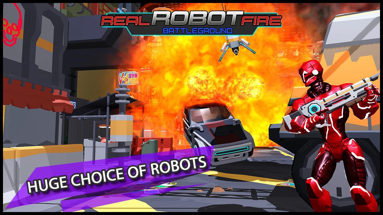 War Robot Game: Battle Shooter ဖန်သားပြင်ဓာတ်ပုံ 0