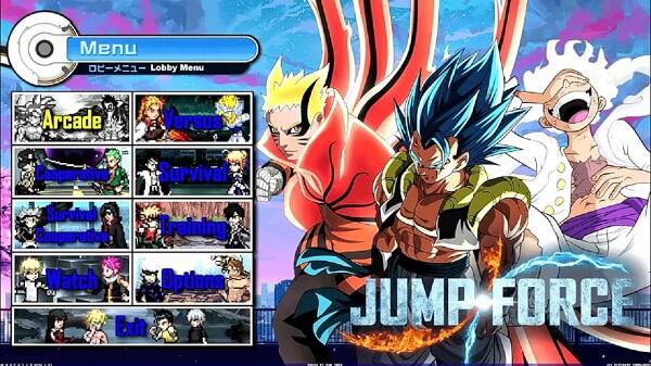 Jump Force Mugen Ảnh chụp màn hình 1