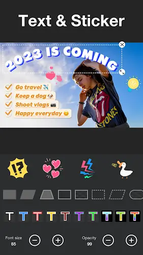 Vlog Video Editor Maker: VlogU ภาพหน้าจอ 2