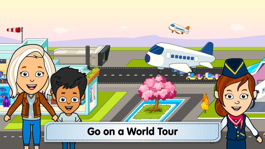 Tizi Town - My Airport Games Ảnh chụp màn hình 0