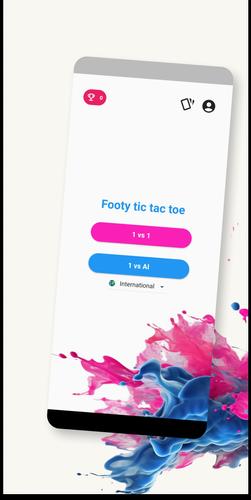 Footy tic tac toe Ảnh chụp màn hình 0