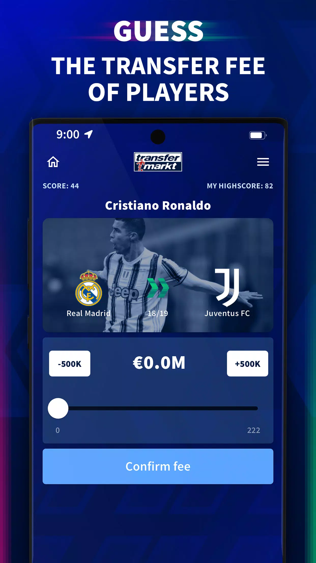 Transfermarkt: Football Quiz 스크린샷 1