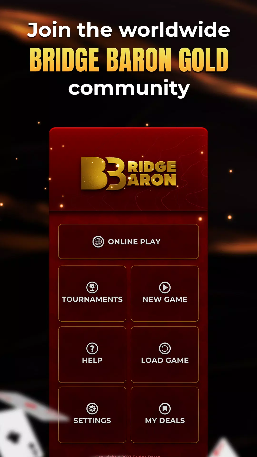 Bridge Baron: Improve & Play স্ক্রিনশট 0