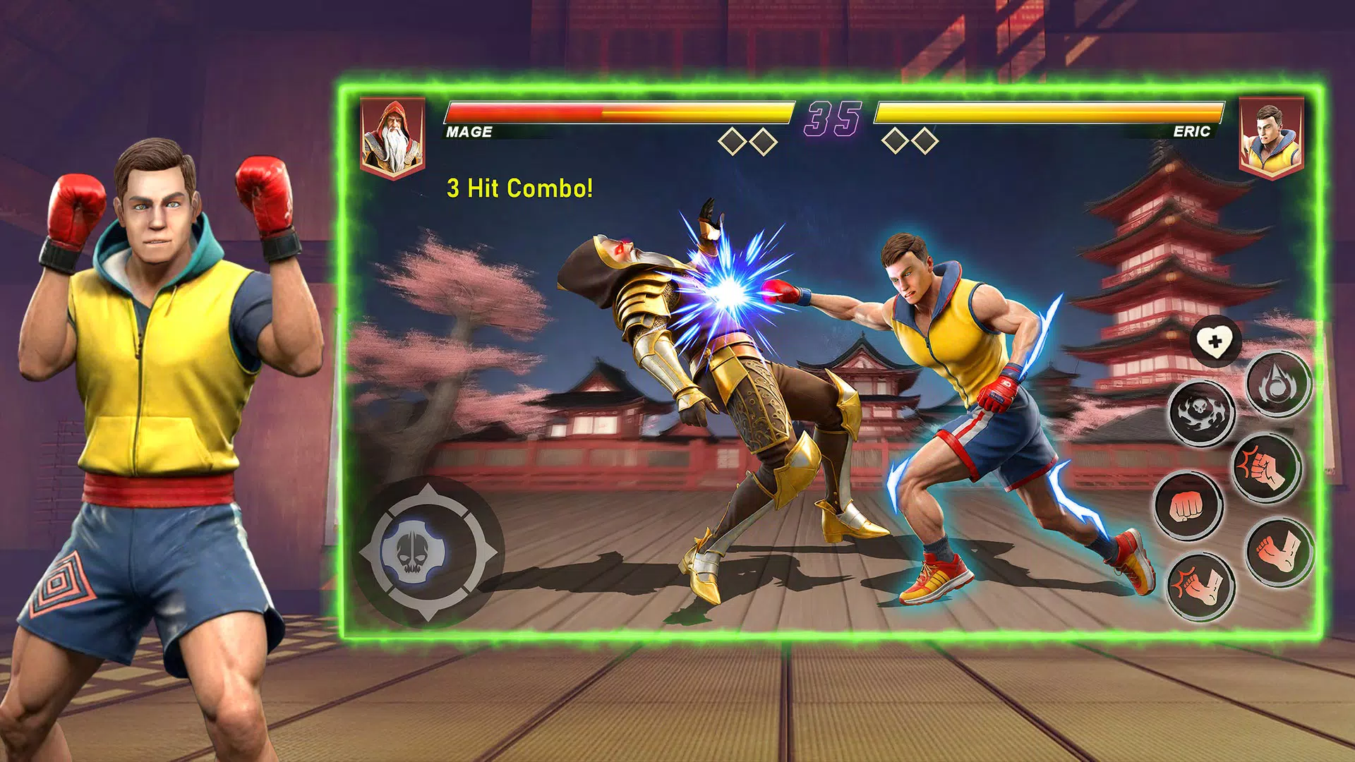 Karate Legends: Fighting Games Ảnh chụp màn hình 2