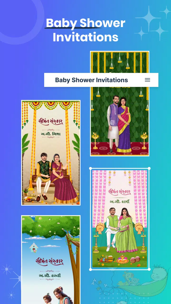 Invitation Maker - Card Design स्क्रीनशॉट 2