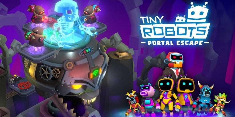 Tiny Robots : Portal Escape는 다음 달 초에 3D 퍼즐 흥분으로 시작됩니다.