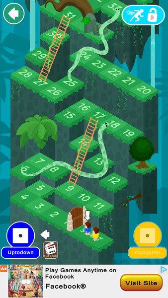 Snakes & Ladders Captura de pantalla 1