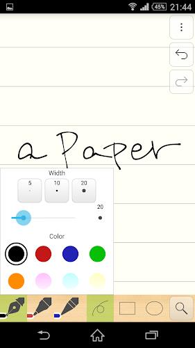 Handwriting memo a Paper Zrzut ekranu 0