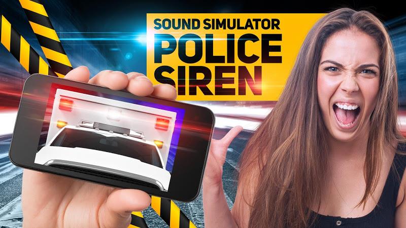 Police sound siren simulator Captura de pantalla 0