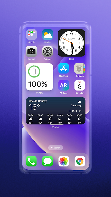 Widgets: ios 17 theme 스크린샷 0