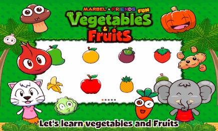 Marbel Fun Vegetable & Fruits Schermafbeelding 1