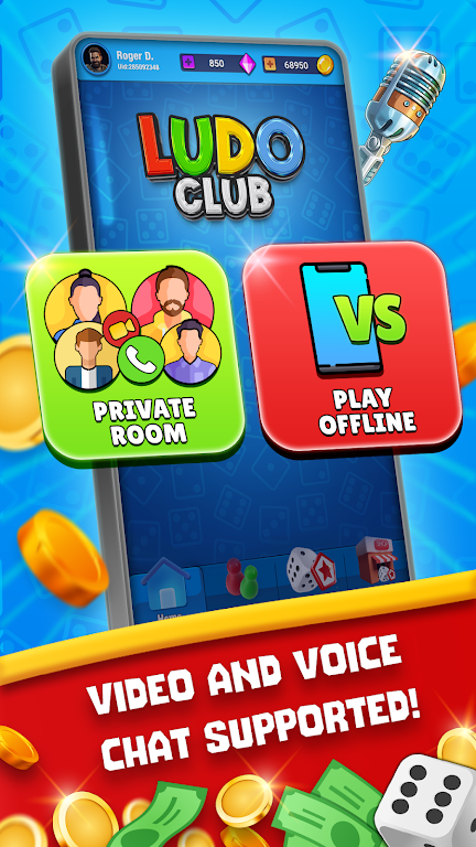 Ludo Club: Online Dice Game Ảnh chụp màn hình 0