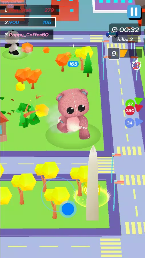 Crazy Monster City Captura de pantalla 0