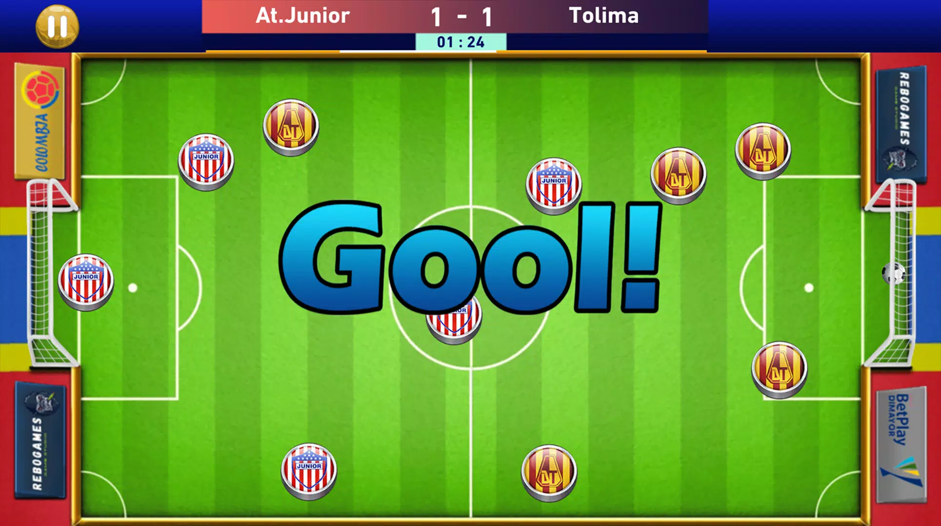 Liga Colombiana Juego Screenshot 3