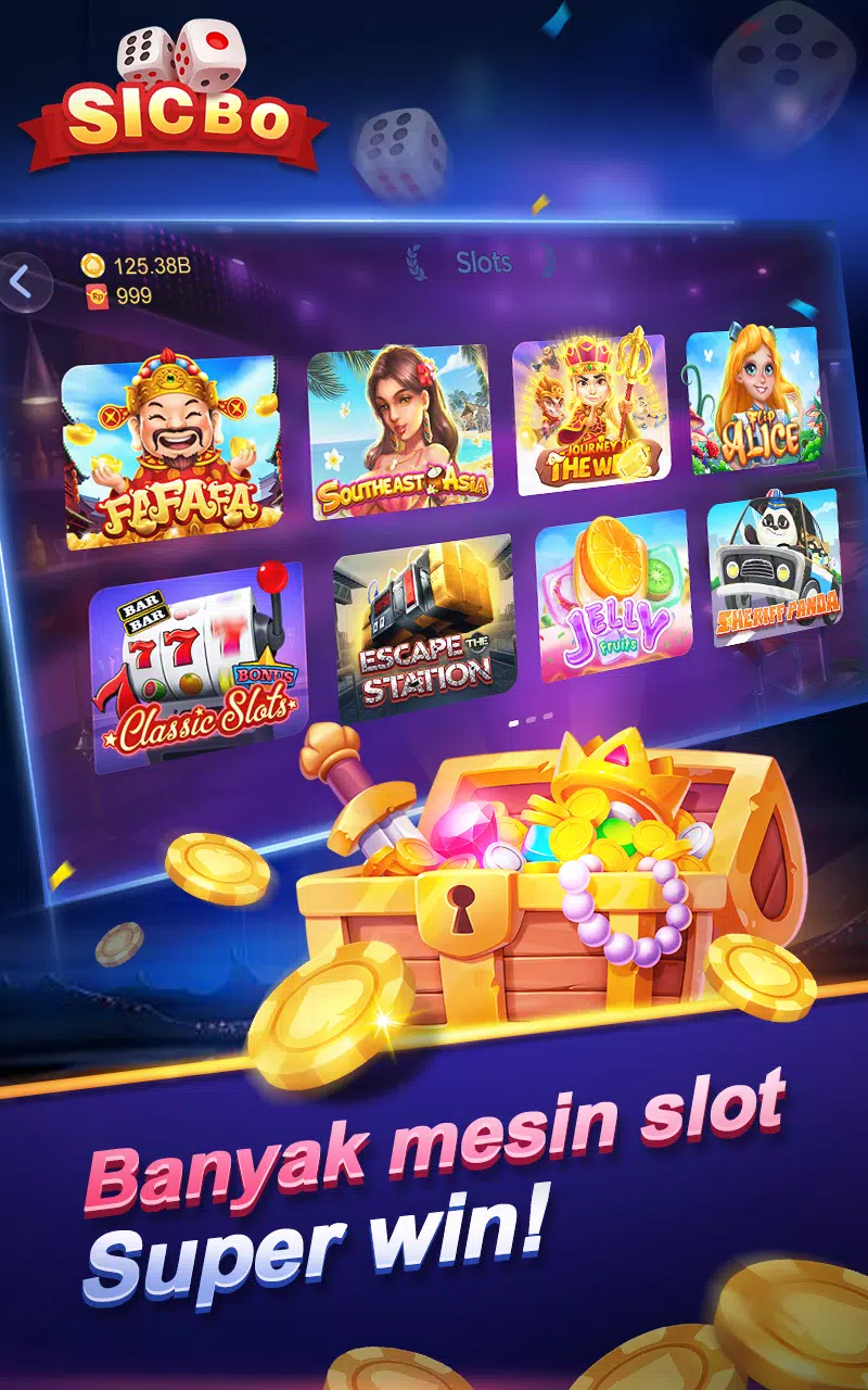 SicBo Casino Dice Game ภาพหน้าจอ 1