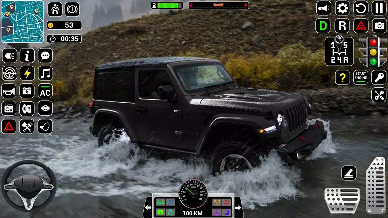 SUV 4x4 Jeep Driving Games 3D應用截圖第1張