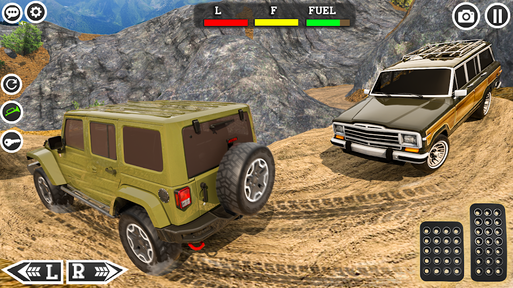 4x4 Mountain Climb Car Games ဖန်သားပြင်ဓာတ်ပုံ 2