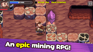 Mine Quest 2: RPG Mining Game স্ক্রিনশট 0