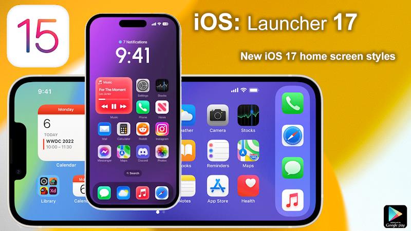 Theme For iPhone 15 iOS 17 New Ảnh chụp màn hình 1