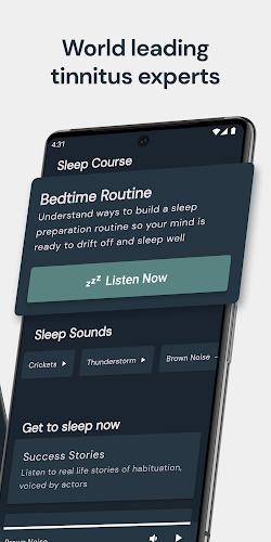 Schermata Oto: Tinnitus & Sleep Therapy 2