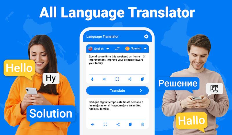 All Translate Language App Captura de tela 0