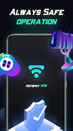 Hotspot VPN : Fast & Security ဖန်သားပြင်ဓာတ်ပုံ 3