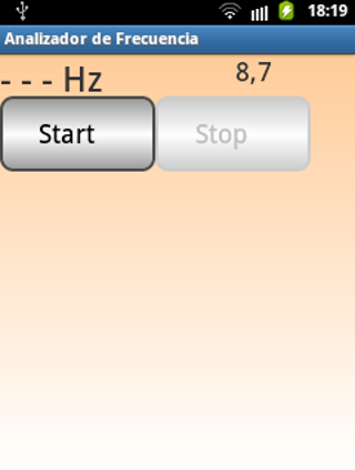 Frequency Analyzer ဖန်သားပြင်ဓာတ်ပုံ 2