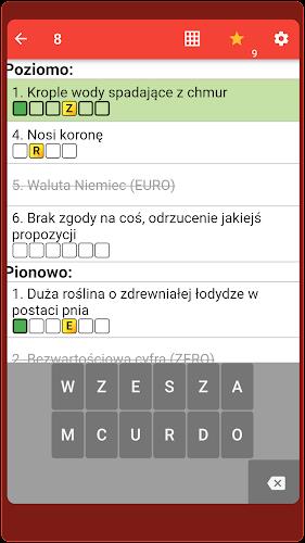 Krzyżówki Capture d'écran 2