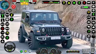 Offroad Jeep Driving:Jeep Game Tangkapan skrin 1