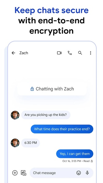 Android Messages Screenshot 1