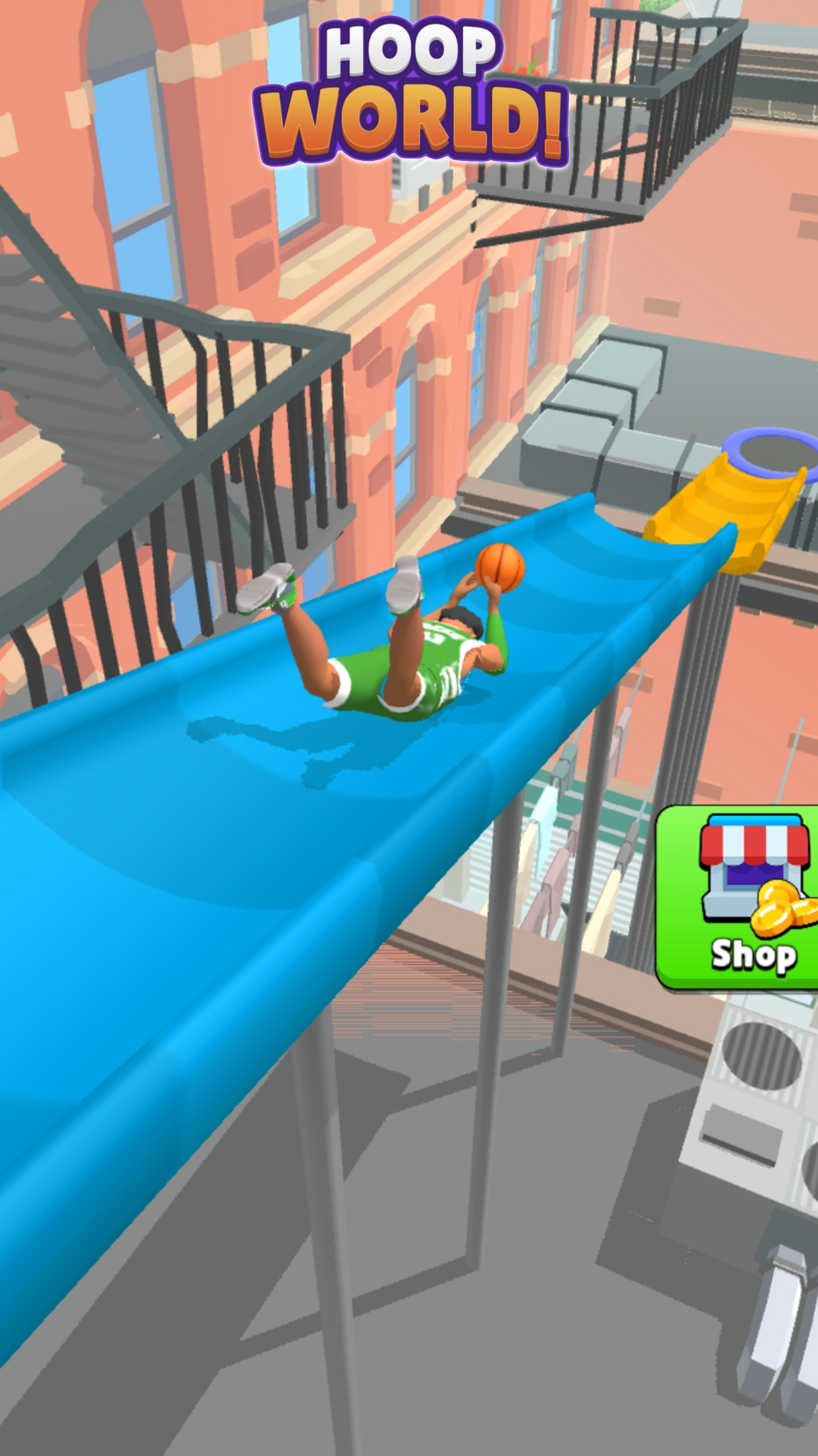 Hoop World: Flip Dunk Game 3D Ekran Görüntüsü 0