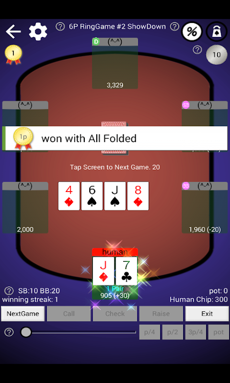 Holdem NL Championship Screenshot 1