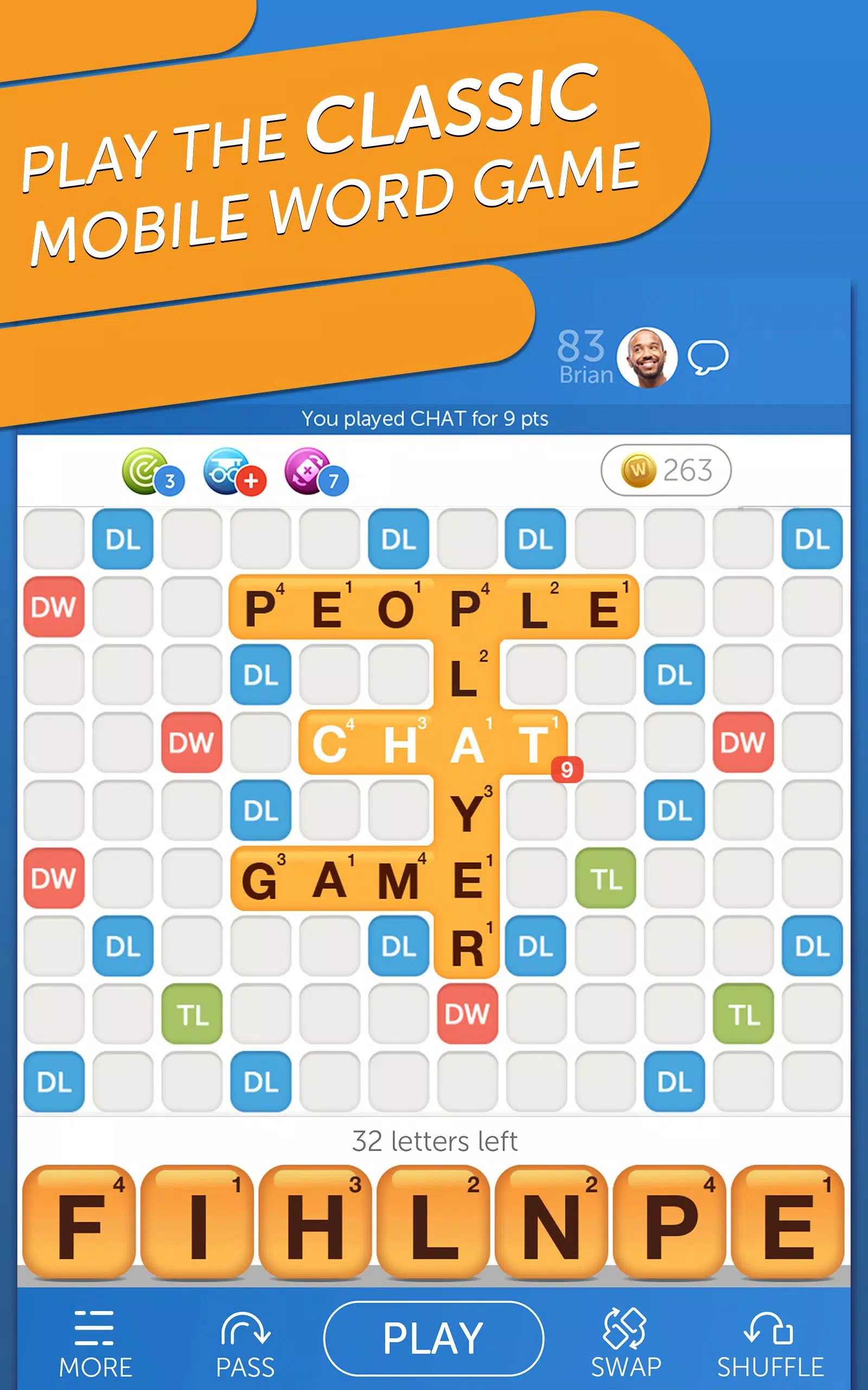 Words with Friends Word Puzzle Скриншот 3