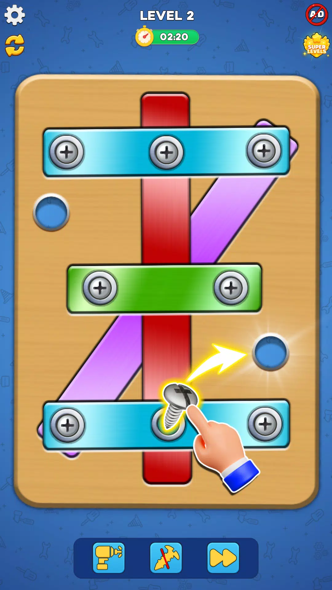 Screw Nuts and Bolts Puzzle Screenshot 2