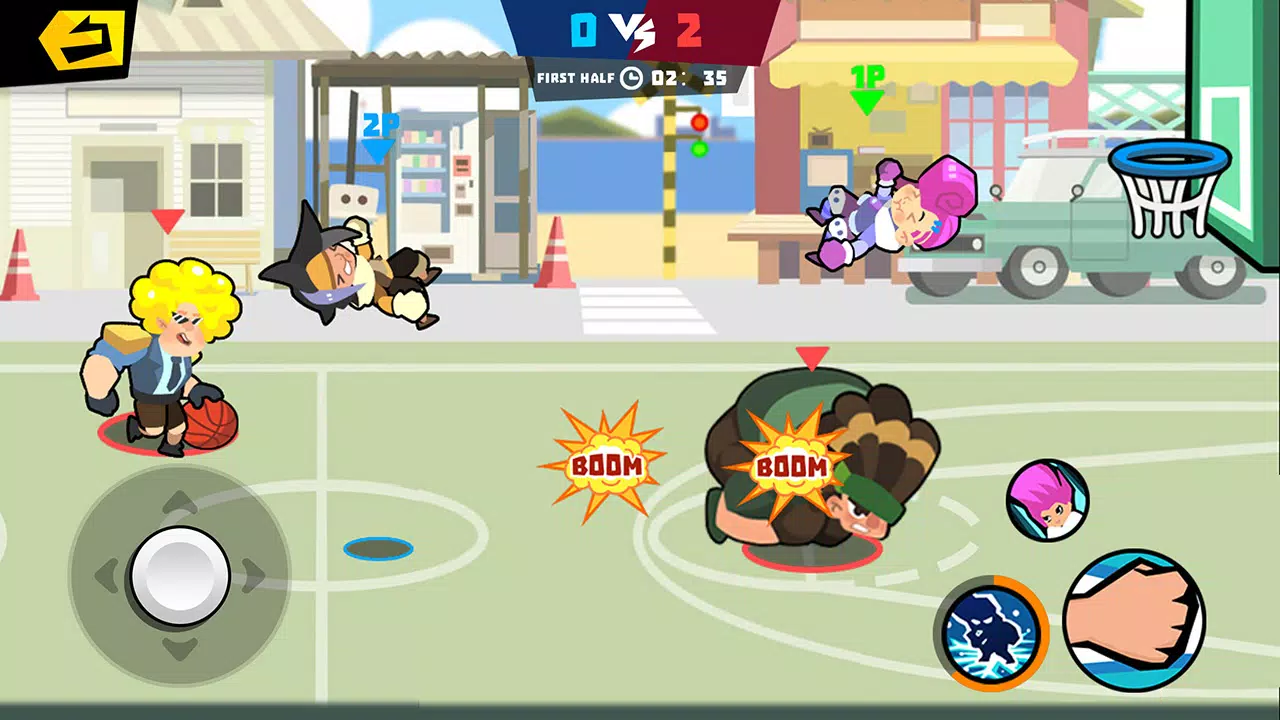 Combat Basketball- Sharp War Tangkapan skrin 3