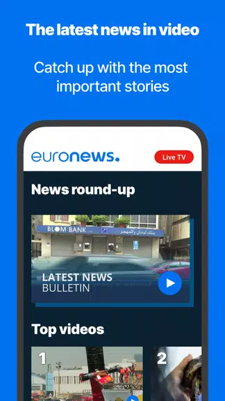 Euronews - Daily, live TV news Capture d'écran 2