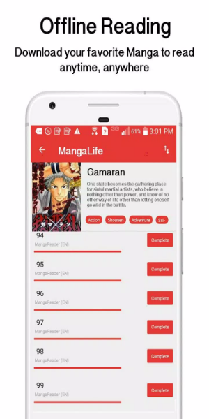 Manga Life - Manga & Comic Reader Ảnh chụp màn hình 1