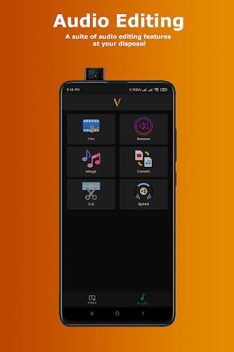 Vaux - Video and Audio Editor ဖန်သားပြင်ဓာတ်ပုံ 1