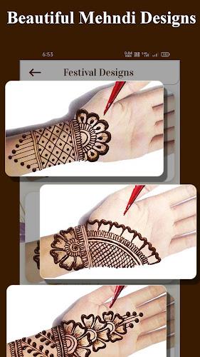 Mehndi Design - Easy Simple 스크린샷 1