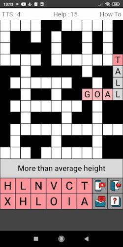 Mini Crossword Puzzle Tangkapan skrin 0