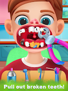 Dentist Doctor Hospital Games Captura de tela 0