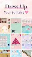 Princess*Solitaire: Cute Games Schermafbeelding 1