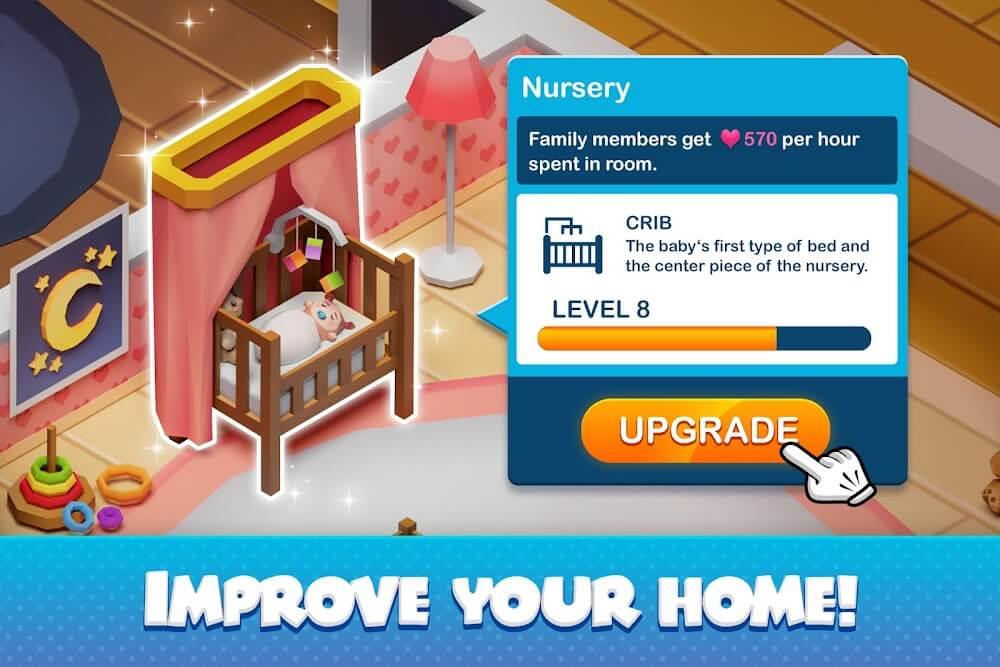 Idle Family Sim Ảnh chụp màn hình 2