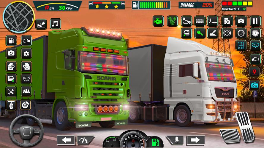 City Cargo Truck Game 3D Ảnh chụp màn hình 3