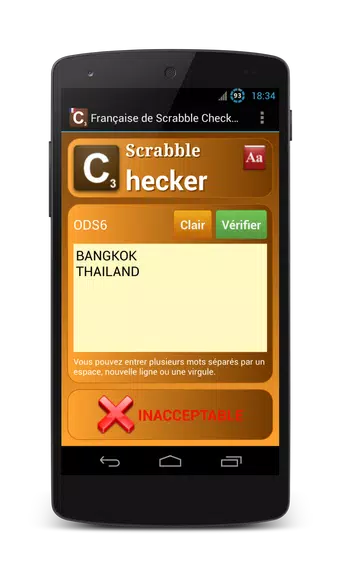 Word Checker - French Tangkapan skrin 1