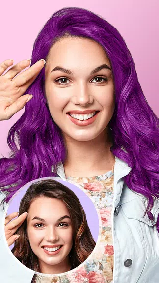 Cambiar Color de Pelo - cambio Captura de pantalla 2