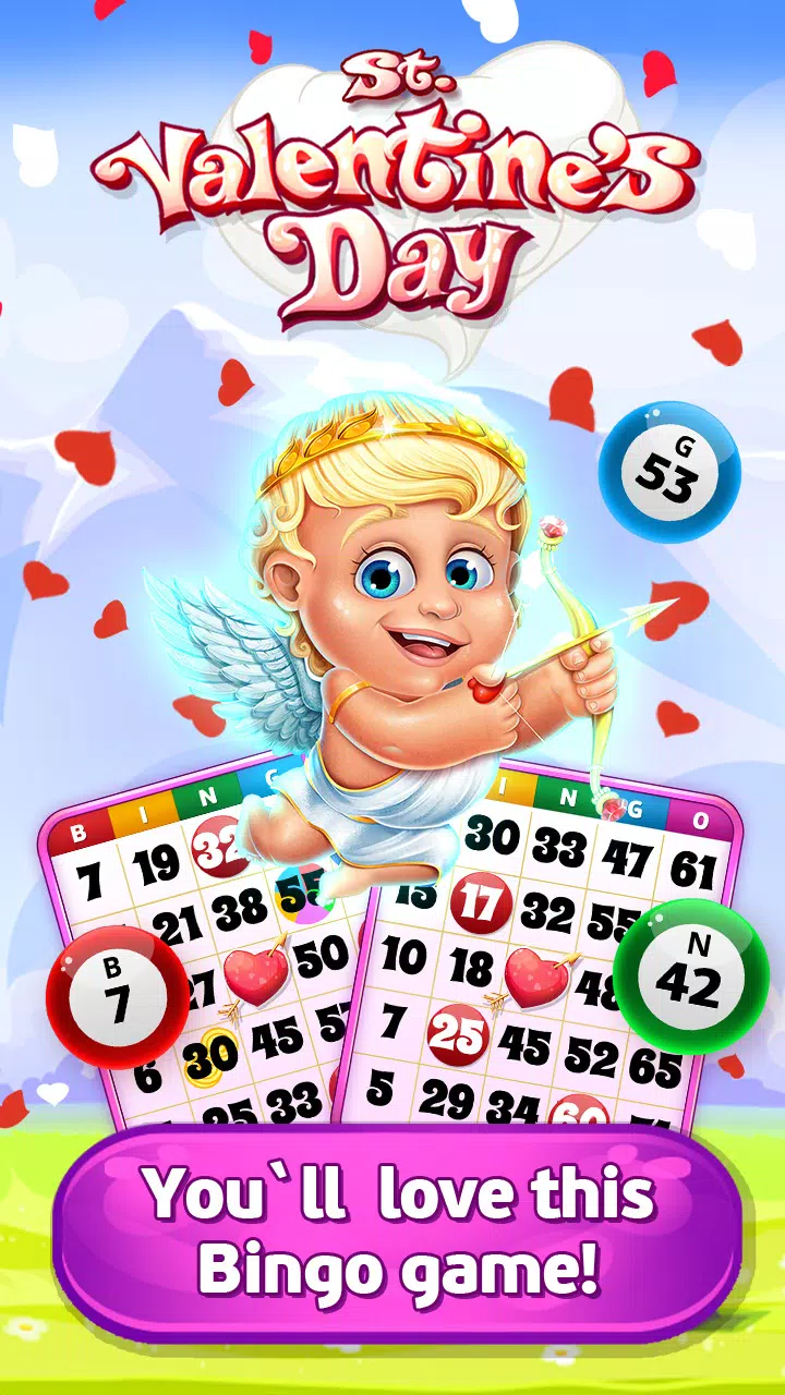 Bingo St. Valentine's Day Скриншот 0